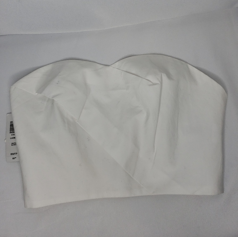 New! Aritzia Babaton Strapless Bandeau Top Sz XXS
